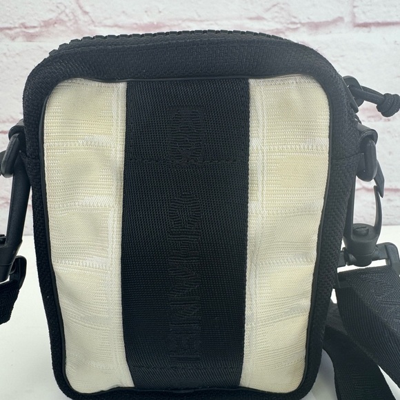 CHANEL Coco Mark Sport Line Mini Logo Bag White Black - Picture 4 of 15